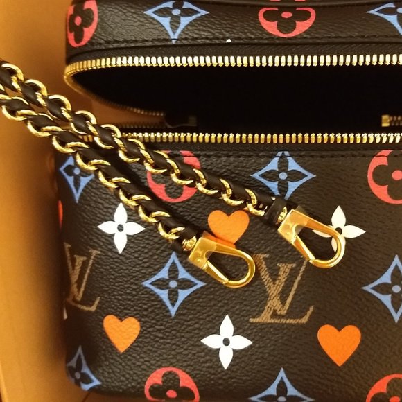 LOUIS VUITTON M57458 GAME ON VANITY PM BLACK -- brand new - Picture 3 of 10